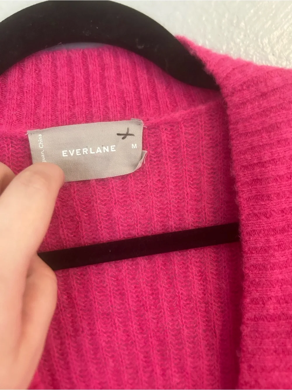 Everlane alpaca merino wool blend sweater cardigan